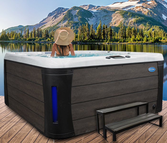 Calspas hot tub being used in a family setting - hot tubs spas for sale Westminster